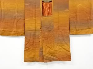 リサイクル　未使用品　遠山模様織り出し暈し道行コート